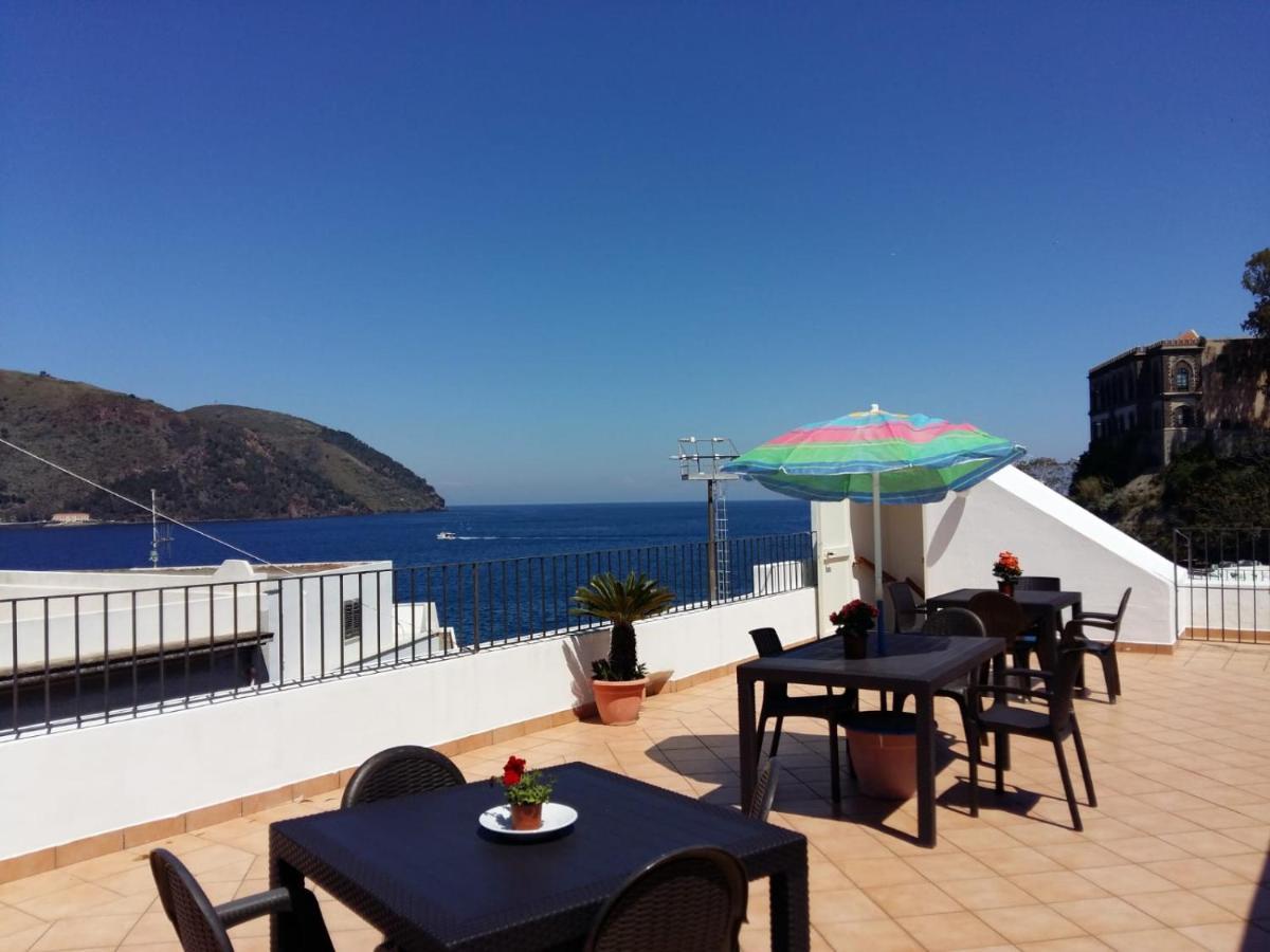 Lipari Centro Storico Flat 7 Min From Port Lejlighed Eksteriør billede